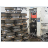 Engineering steel wheel