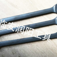 Extended two-purpose wrench forgings