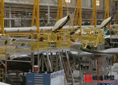 F35战斗机生产车间