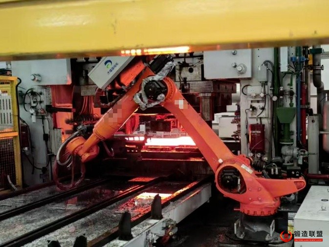 杰瑞自动化16000T热模锻自动化产线