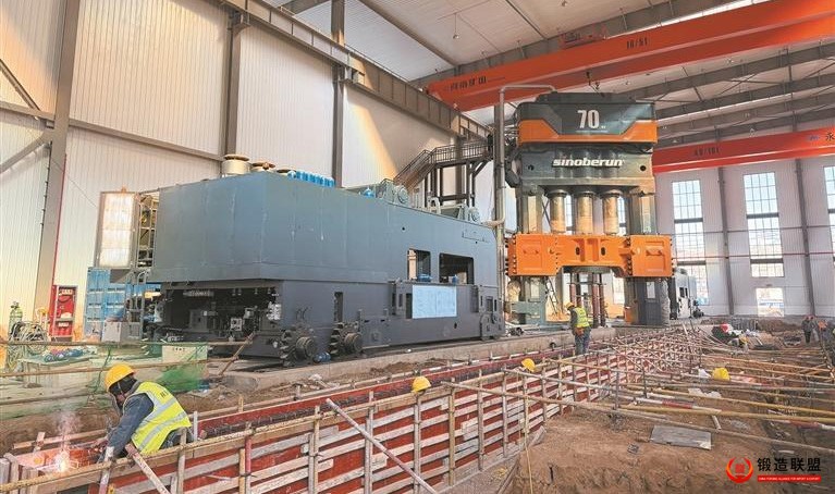 宇航级钛合金锻造数字化生产线