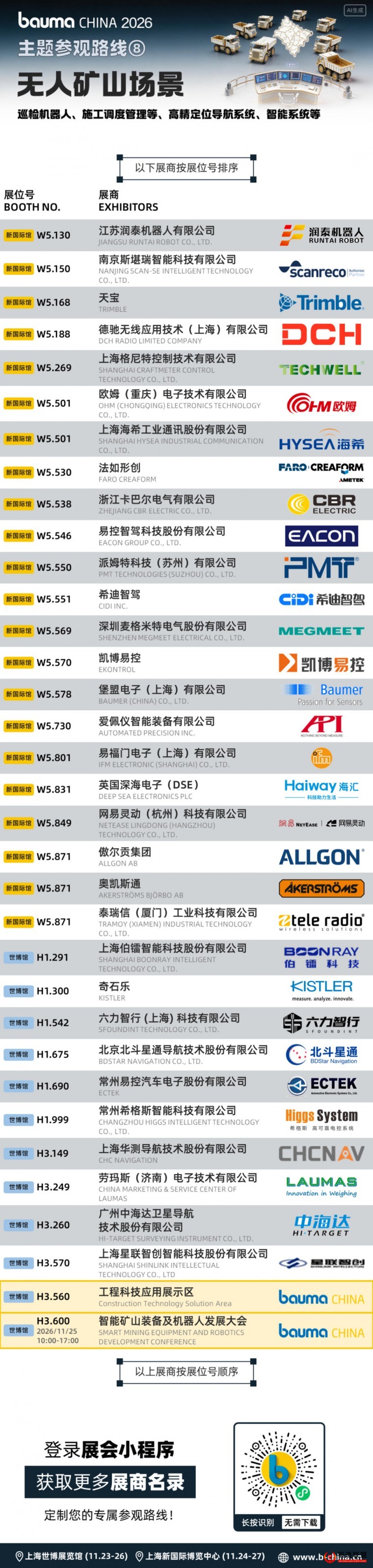无人矿山场景路线